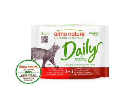 Almo Nature Daily 6-pack Siipikarjamix