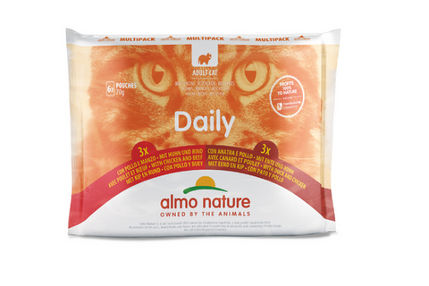 Almo Nature Daily 6-pack Siipikarjamix