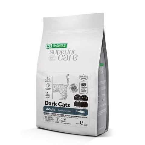 NP Superior Care Dark Cat Adult 1,5 kg (jopa -25%)