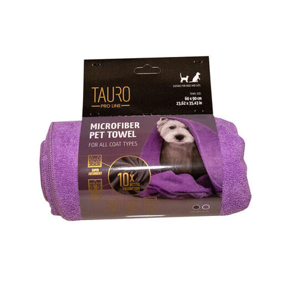 Tauro Pro Line Mikrokuitupyyhe Violetti 60*90 cm