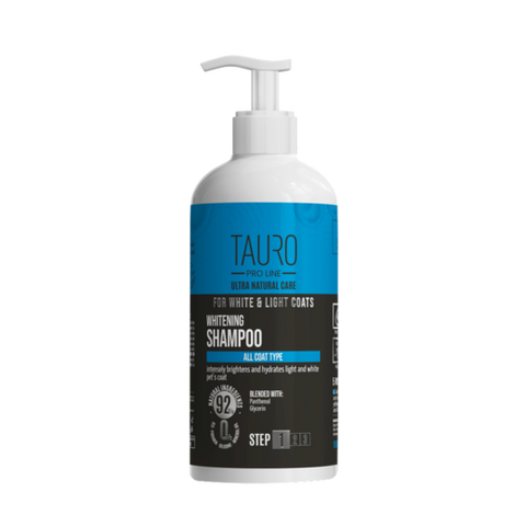 Tauro Pro Line Ultra Natural Care White Coat Whitening Shampoo 1000 ml