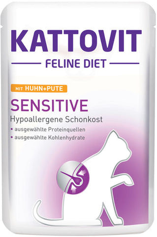 Kattovit Sensitive Kana & Kalkkuna 85 g